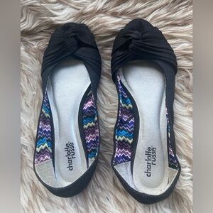 Black Ballet Flats